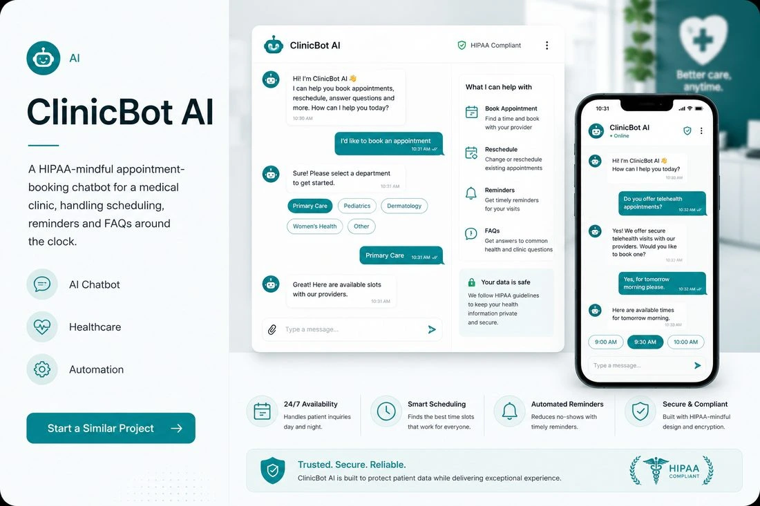AI chatbot dashboard interface